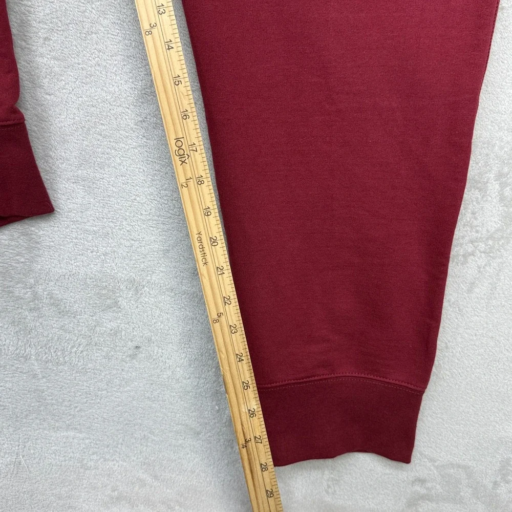 The North Face Joggers Mens XL Burgundy Red Fleece Sweatpants Casual Sunday